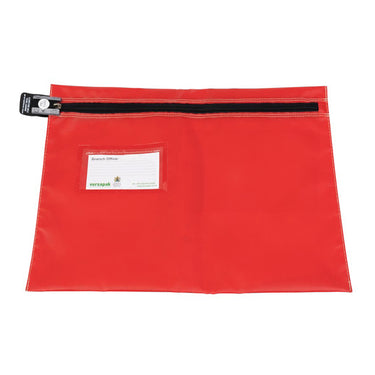Security Wallet for Personal Items AS1 Button Red